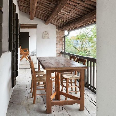 Ferienwohnung Colvago La Corte Spectacular Ancient Country House Santa Giustina  Exterior foto