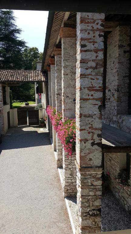 Ferienwohnung Colvago La Corte Spectacular Ancient Country House Santa Giustina  Exterior foto