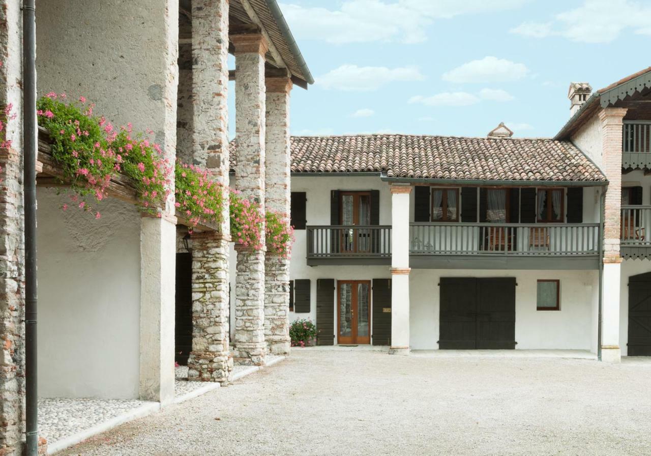 Ferienwohnung Colvago La Corte Spectacular Ancient Country House Santa Giustina  Exterior foto